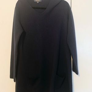 Brooks Brothers navy blue tunic.